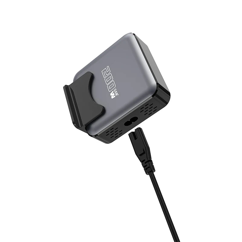 GaNFlow Pro – sleek and highlights gallium nitride efficiency.