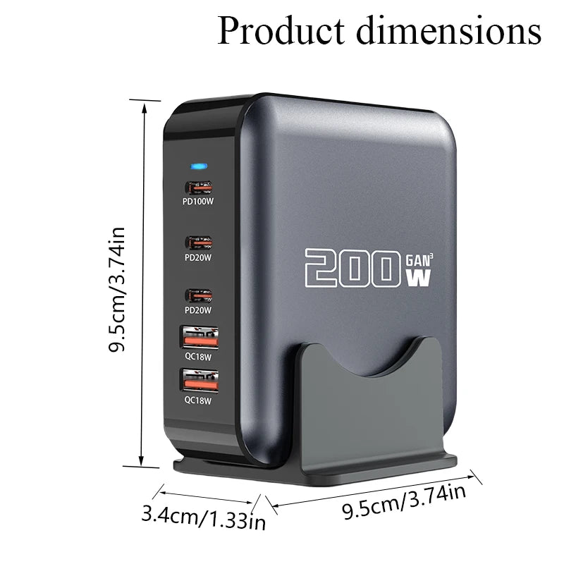 GaNFlow Pro – sleek and highlights gallium nitride efficiency.