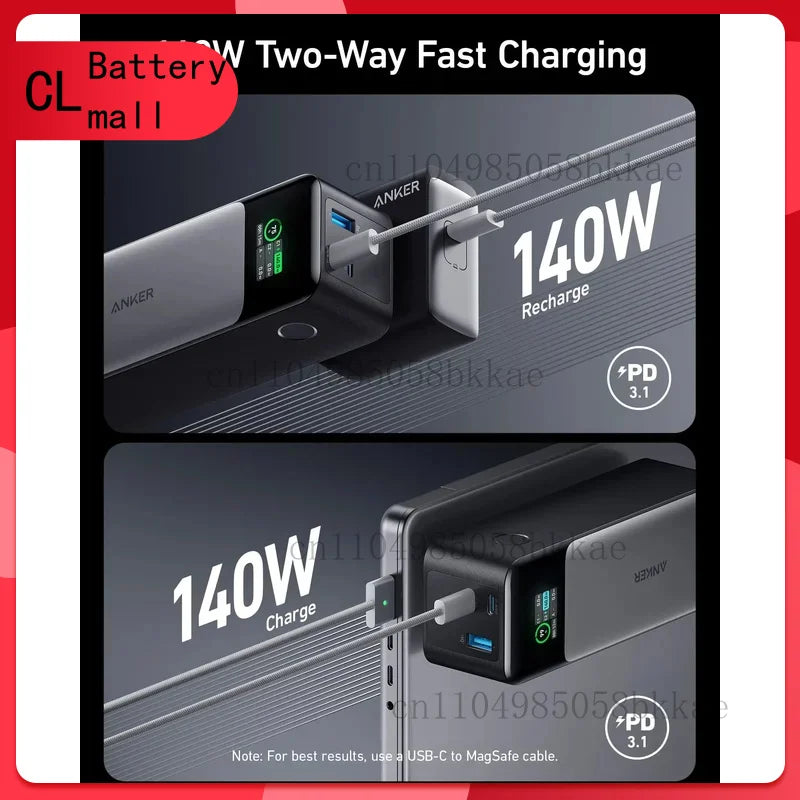 VoltEdge 140 – highlights fast charging and modern tech.