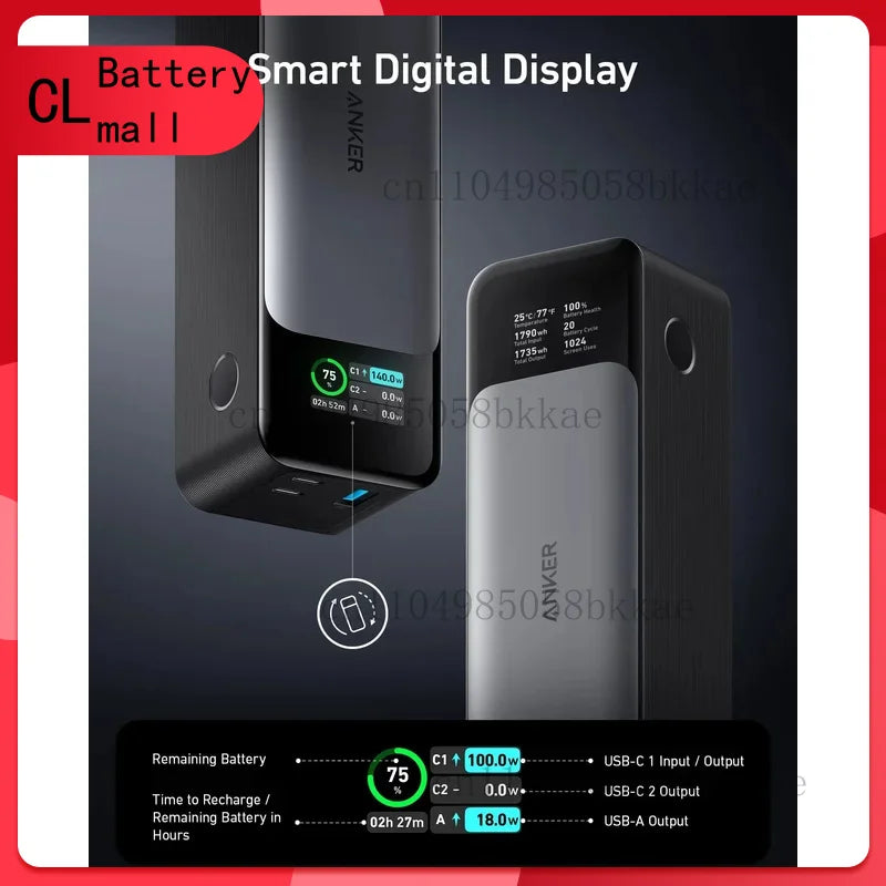 VoltEdge 140 – highlights fast charging and modern tech.